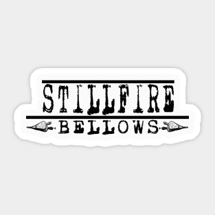 Stillfire Bellows line logo Sticker